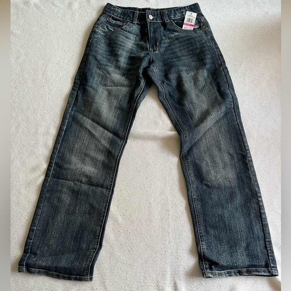 Boys straight leg jeans by LEE